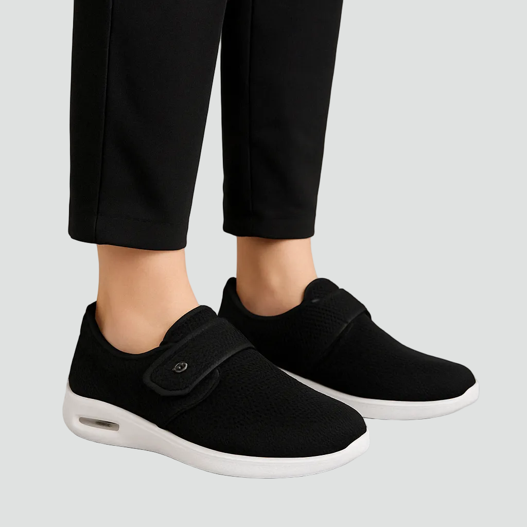 Basser - Heren Instappers | Klittenbandsluiting 1
