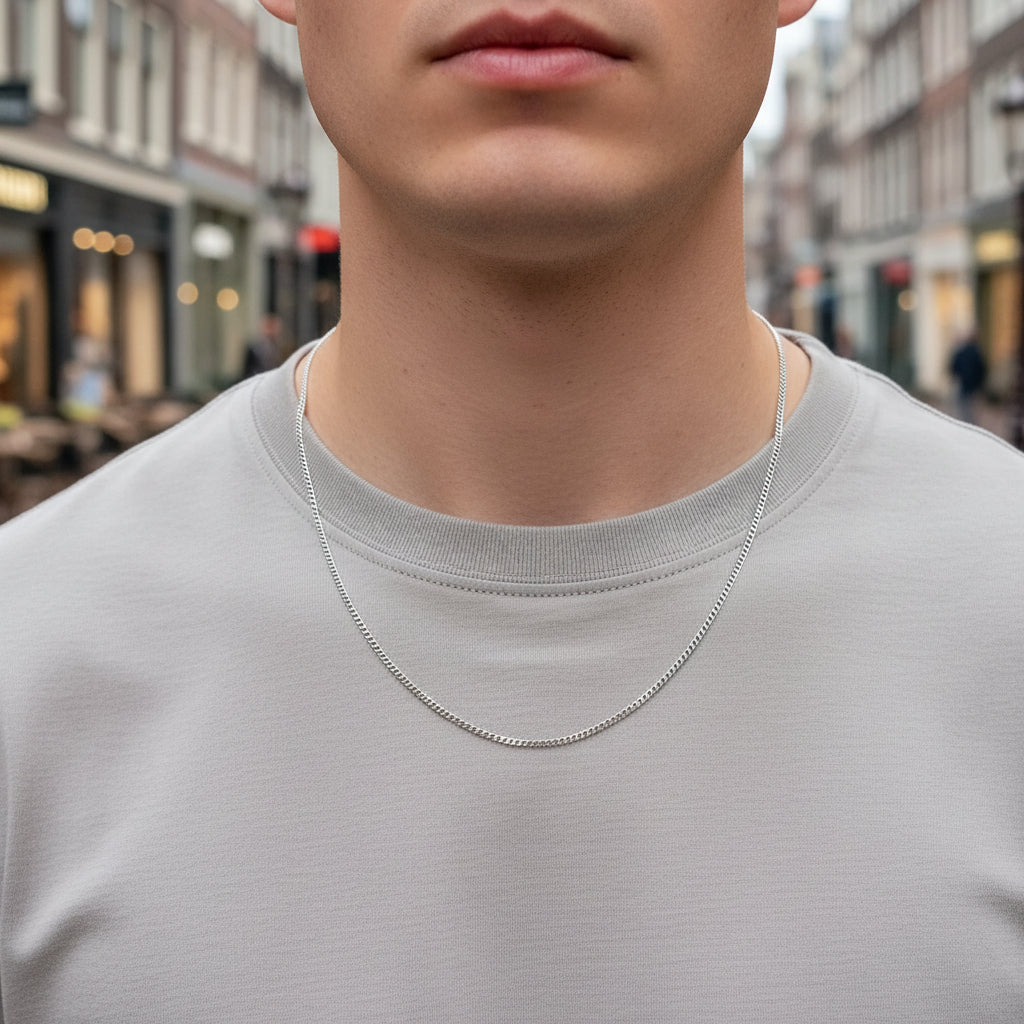 Basser - Heren Ketting | Gouden Kleur 1