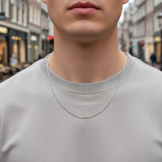 Basser - Heren Ketting | Gouden Kleur 1