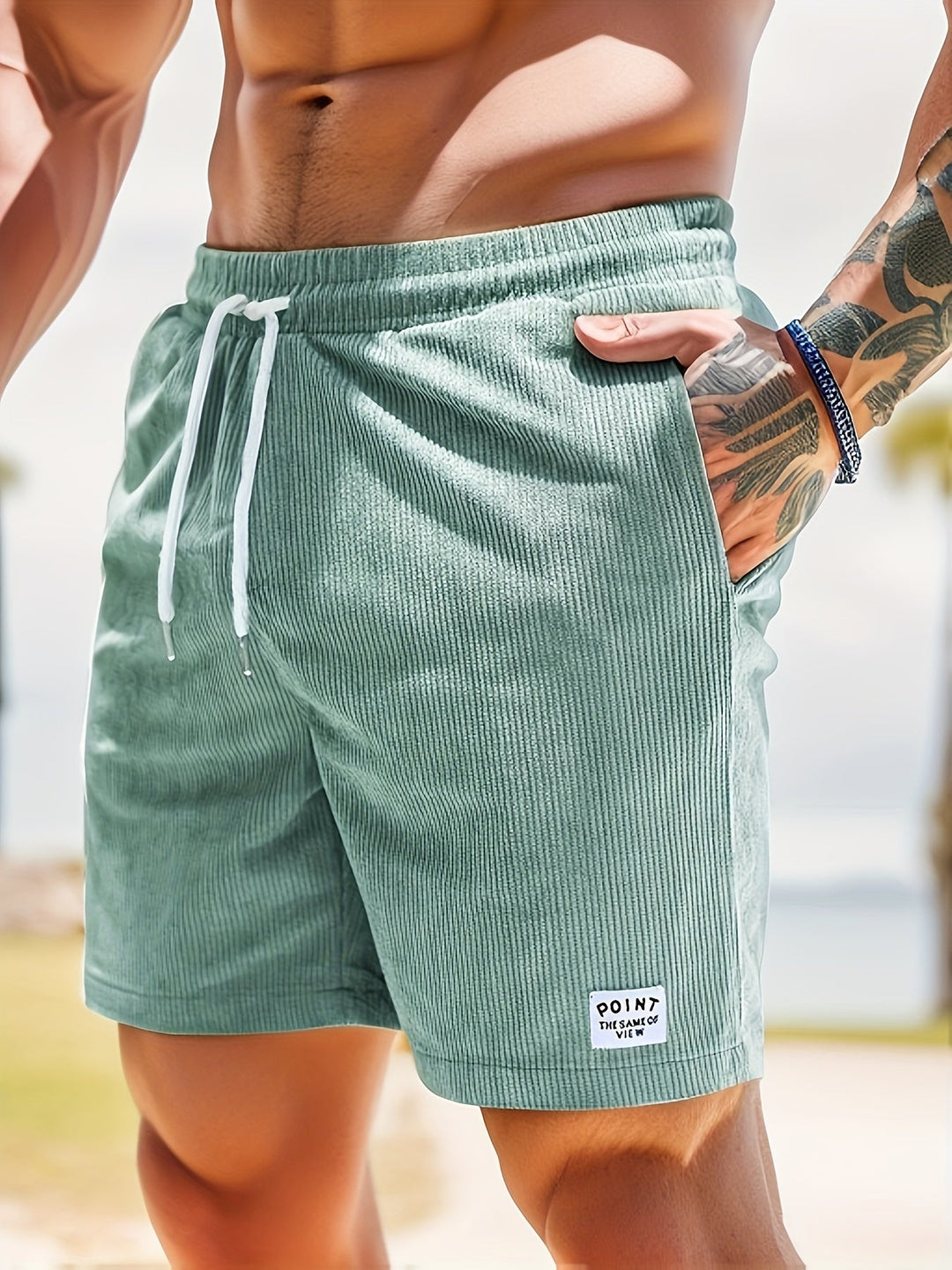Basser - Heren Korte Broek | Elastische Taille 3