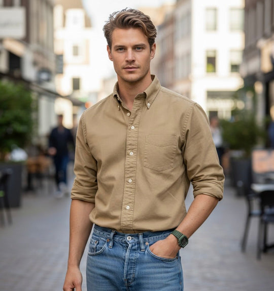 Basser - Heren Overhemd | Comfortabele Pasvorm 8