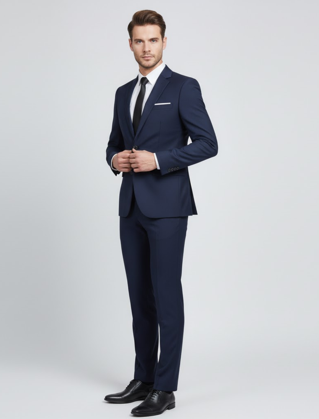 Basser - Heren Pak | Slim Fit Ontwerp 0