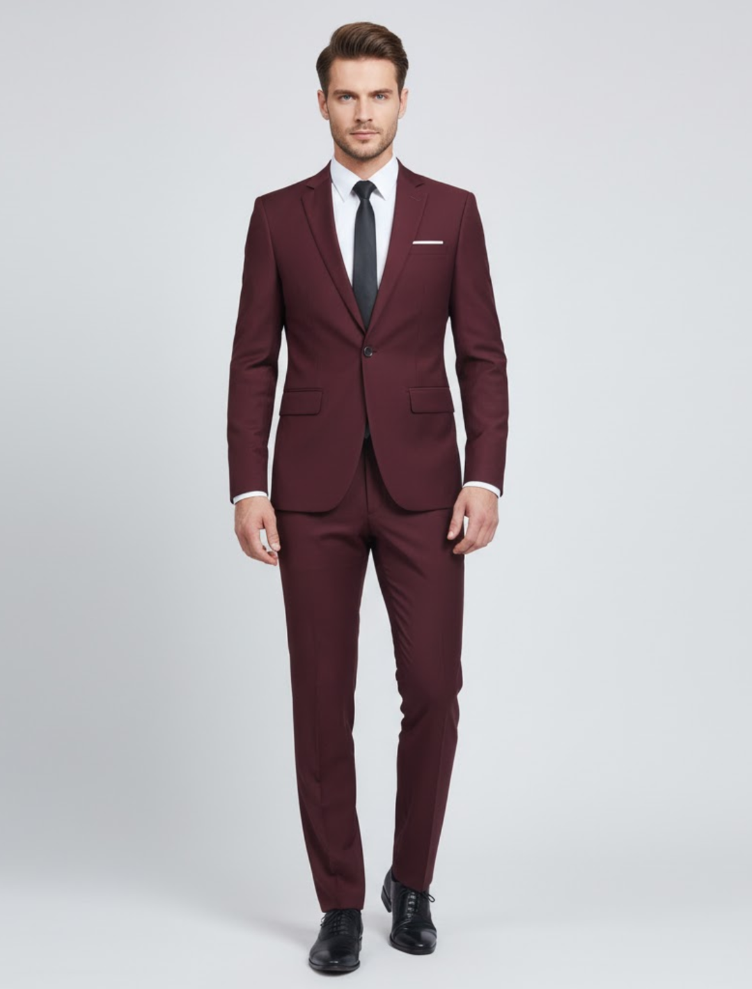 Basser - Heren Pak | Slim Fit Ontwerp 3