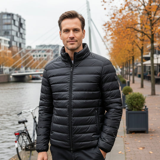 Basser - Heren Puffer Jas | Lichtgewicht Ontwerp 3