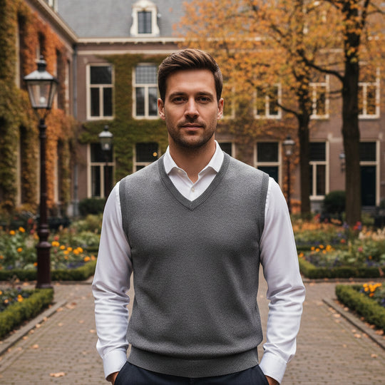 Basser - Heren Spencer | V-Hals Design 4