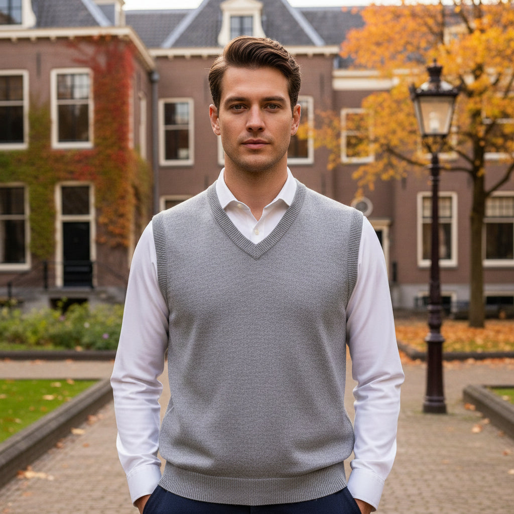 Basser - Heren Spencer | V-Hals Design 6