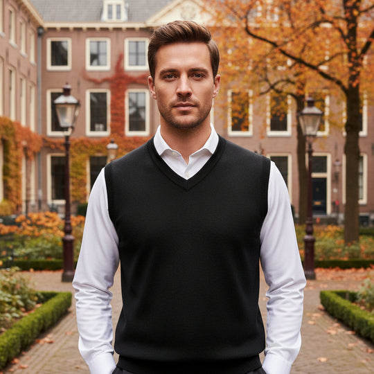 Basser - Heren Spencer | V-Hals Design 8