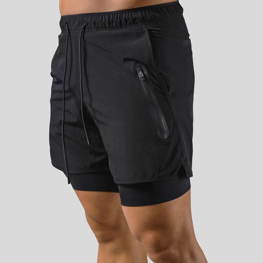 Basser - Heren Sportbroek | 2-in-1 Ontwerp 0