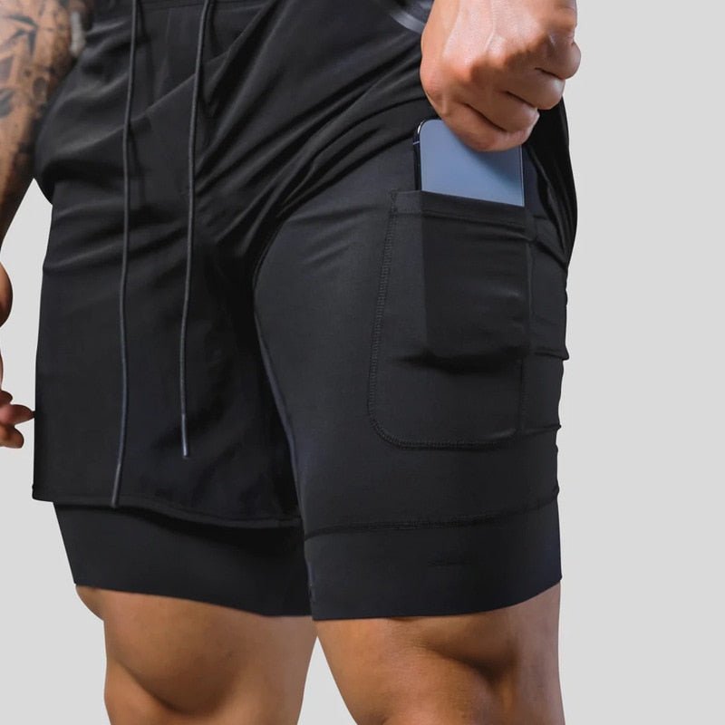 Basser - Heren Sportbroek | 2-in-1 Ontwerp 5
