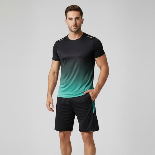 Basser - Heren Sportset | Ademend Design 8