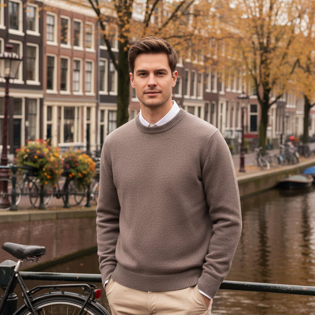 Basser - Heren Sweater | Merino Wol 10