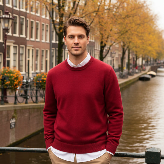 Basser - Heren Sweater | Merino Wol 11
