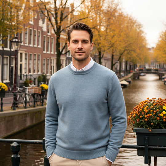 Basser - Heren Sweater | Merino Wol 12