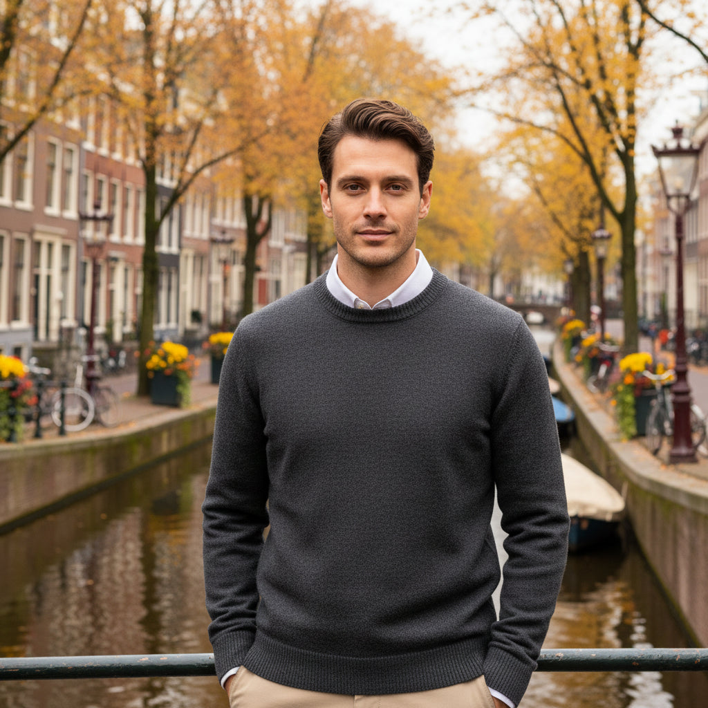 Basser - Heren Sweater | Merino Wol 9
