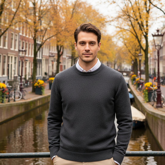 Basser - Heren Sweater | Merino Wol 9