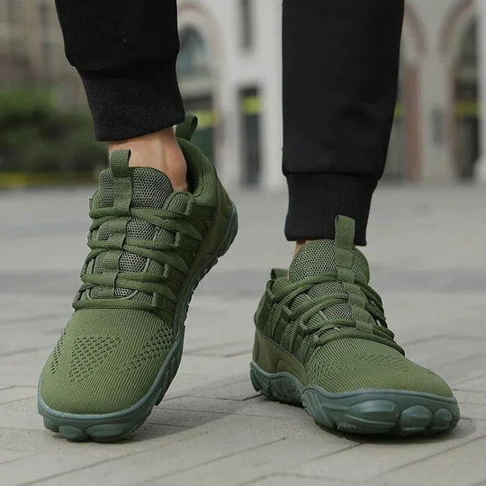 Basser - Heren Wandelschoenen | Ademend Bovenwerk 0