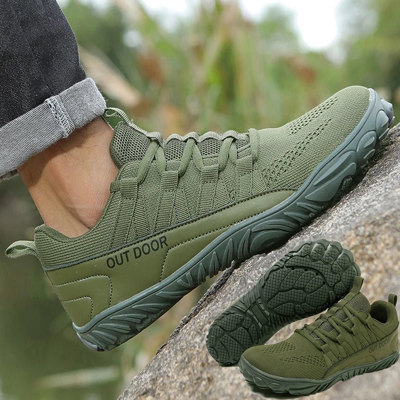 Basser - Heren Wandelschoenen | Ademend Bovenwerk 5