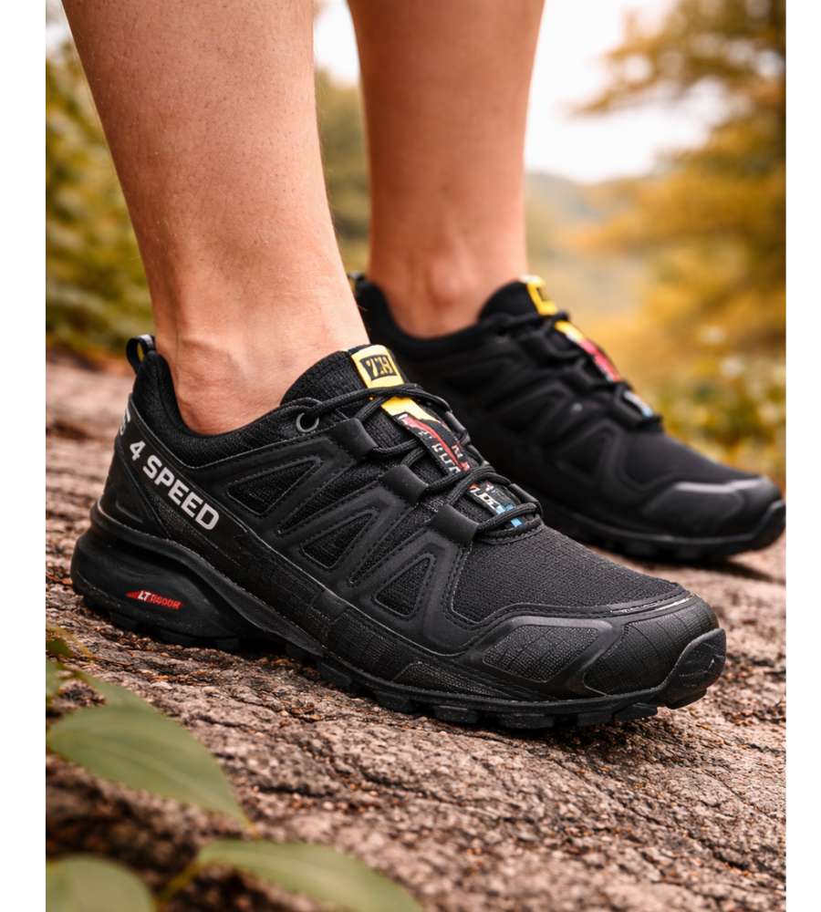 Basser - Heren Wandelschoenen | Antislip Zool 2