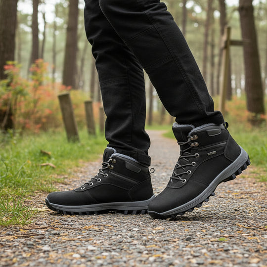 Basser - Heren Wandelschoenen | Warme Voering 9