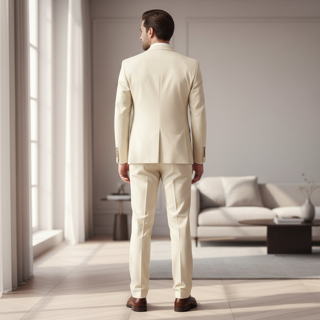 Casper – Heren Blazer & Broek Set | Tijdloos Elegant Design met Comfortabele Pasvorm-Basser-Basser