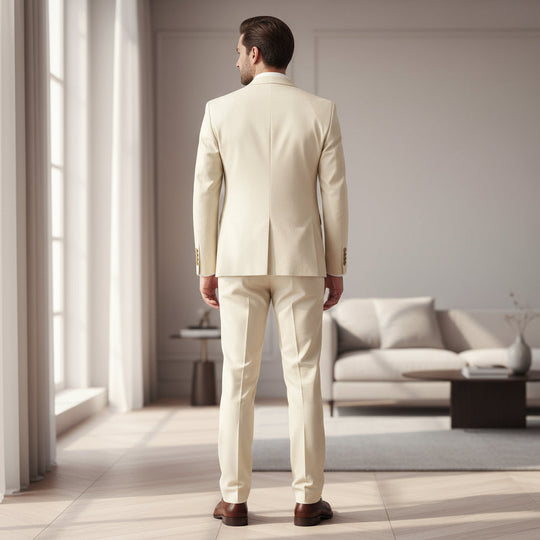 Casper – Heren Blazer & Broek Set | Tijdloos Elegant Design met Comfortabele Pasvorm-Basser-Basser