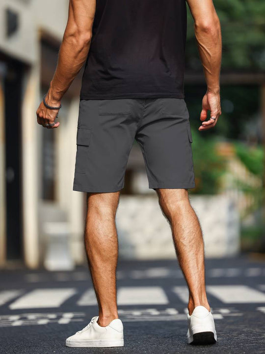 Finn Heren Cargo Shorts | Minimalistisch Ontwerp-Basser-Basser