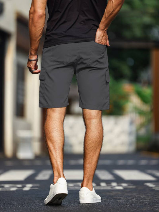 Finn Heren Cargo Shorts | Minimalistisch Ontwerp-Basser-Basser