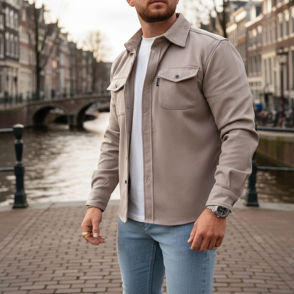 Jonah – Heren Overhemd | Modern Design met Comfortabele Pasvorm en Stijlvolle Look-Basser-Basser