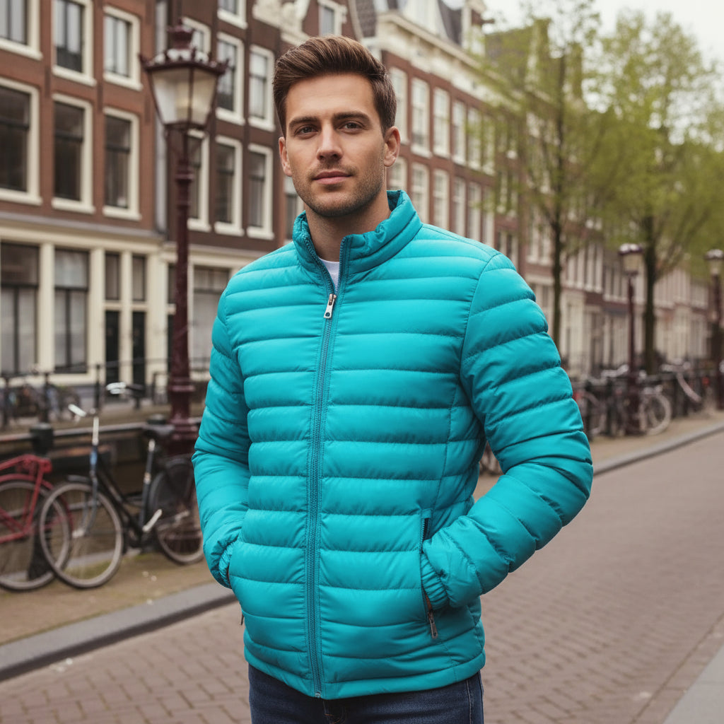 Oscar – Heren Jas | Lichtgewicht Padded Ontwerp voor Comfort en Stijl-Basser-Basser