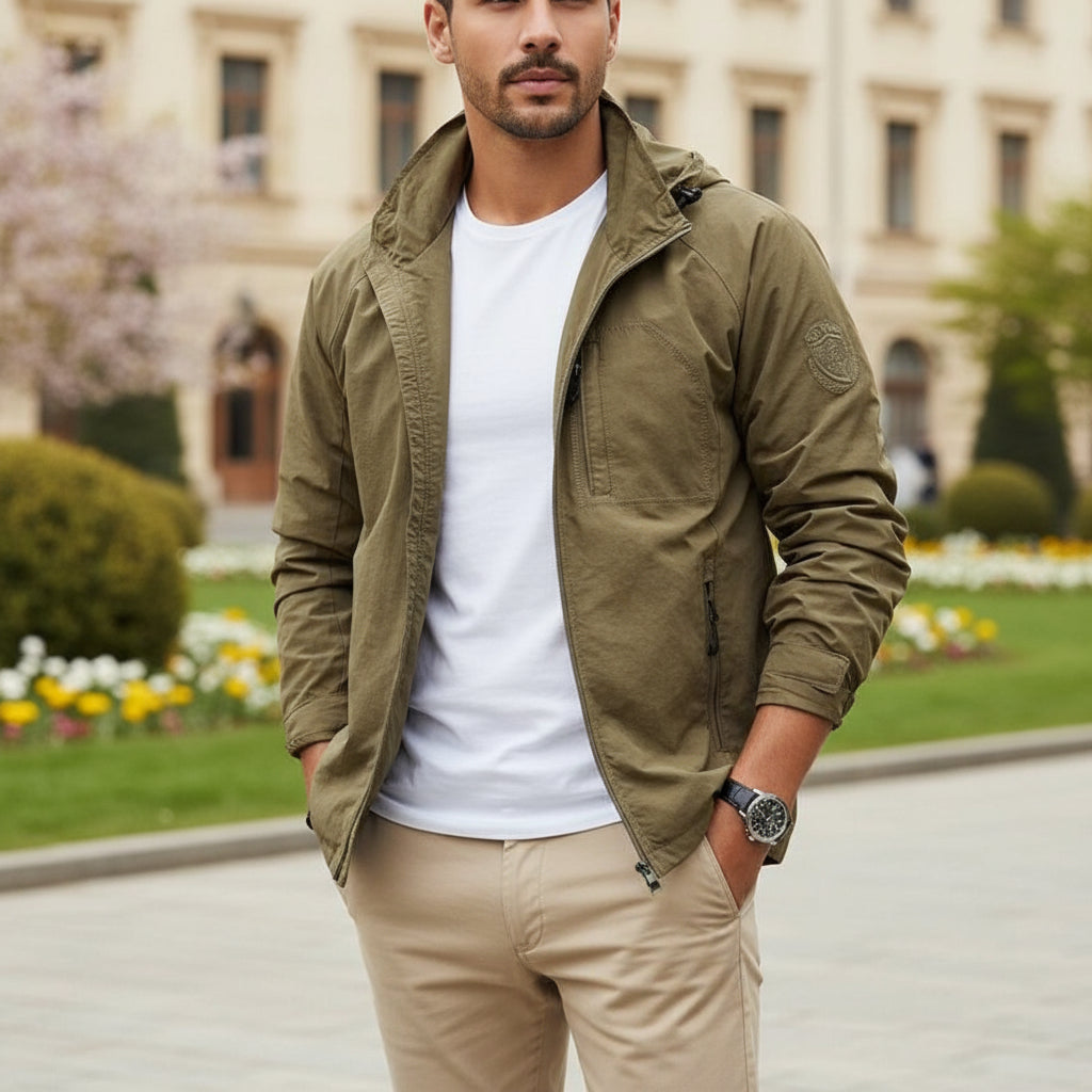 Ruben Heren Cargo Jas | Waterdicht en Lichtgewicht-Basser-Bruin-M-Basser