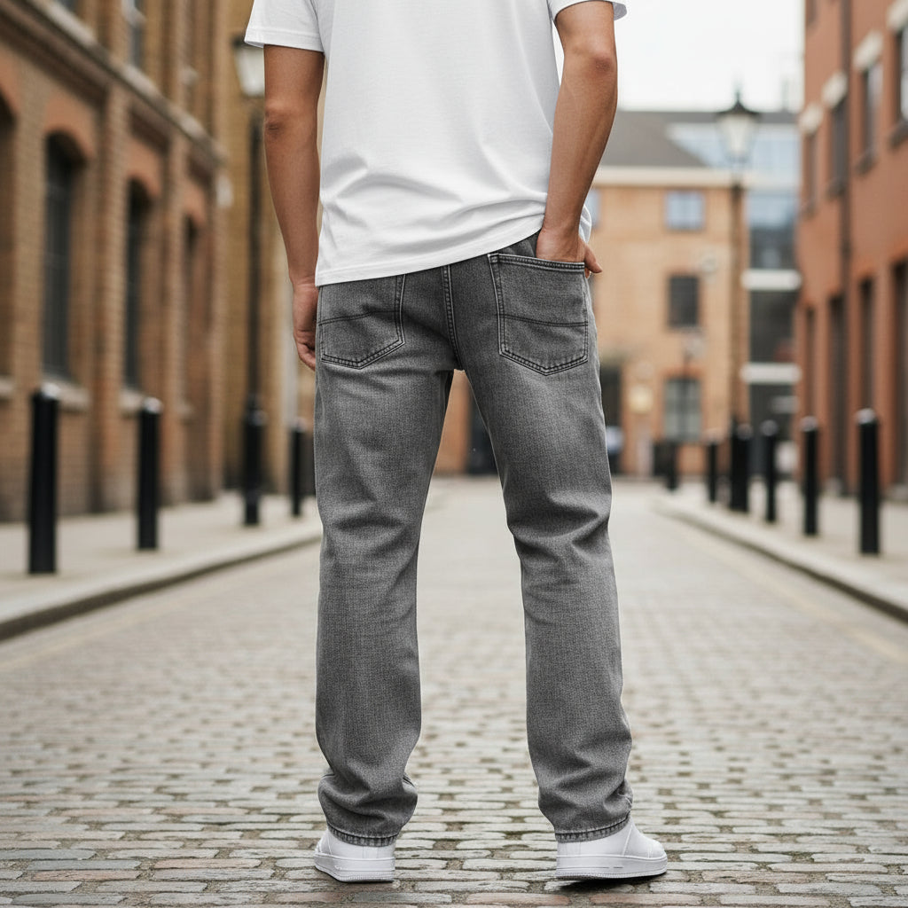 Ruben Heren Jeans | Rechte Pijpen-Basser-Basser
