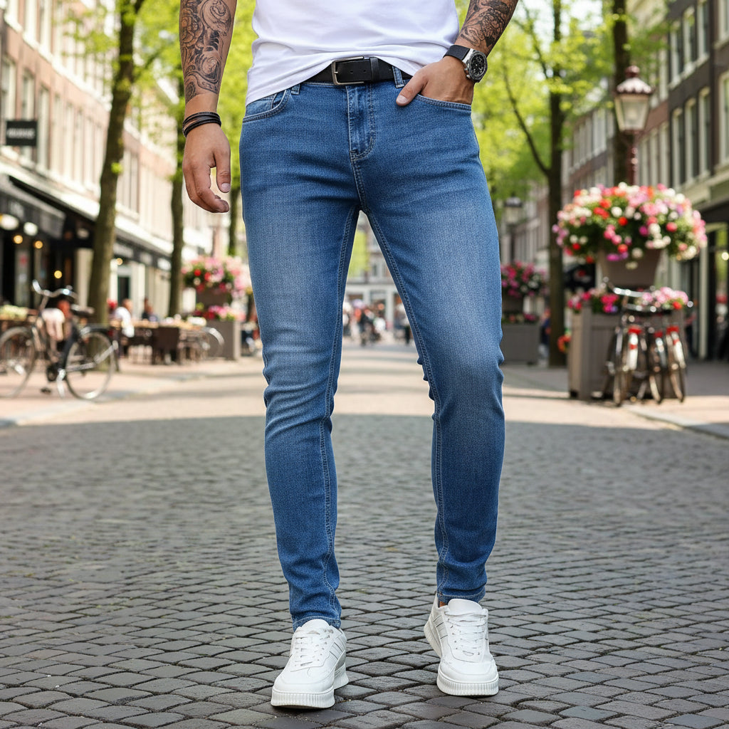 Sven Heren Jeans | Slim Fit-Basser-46 (S)-Basser