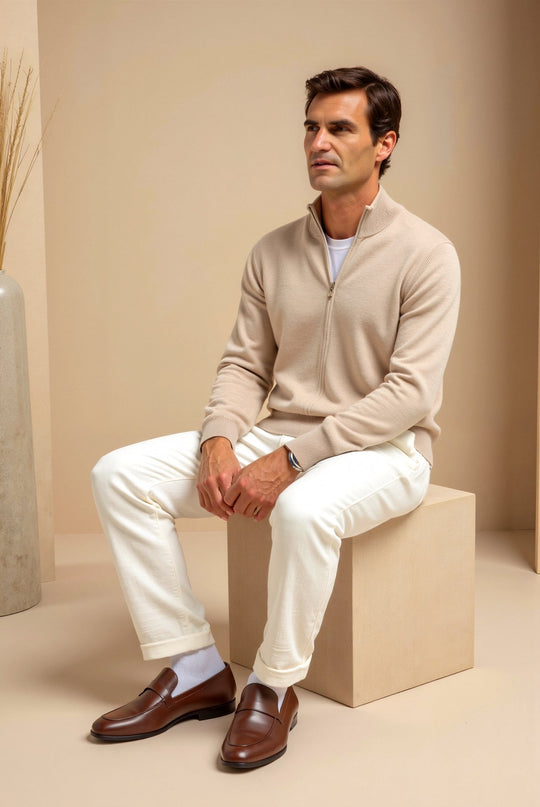 Thijs – Heren Vest | Slim Fit Minimalistisch Design-Herenjassen-Basser-Basser