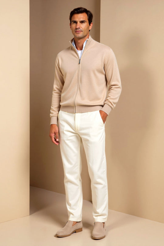 Thijs – Heren Vest | Slim Fit Minimalistisch Design-Herenjassen-Basser-Basser