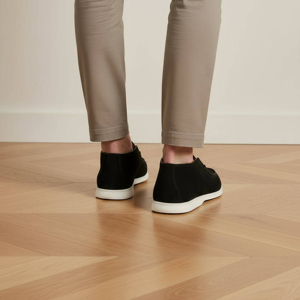 Thomas – Heren Loafers | Comfortabel Suède Design-Instappers-Basser-Basser