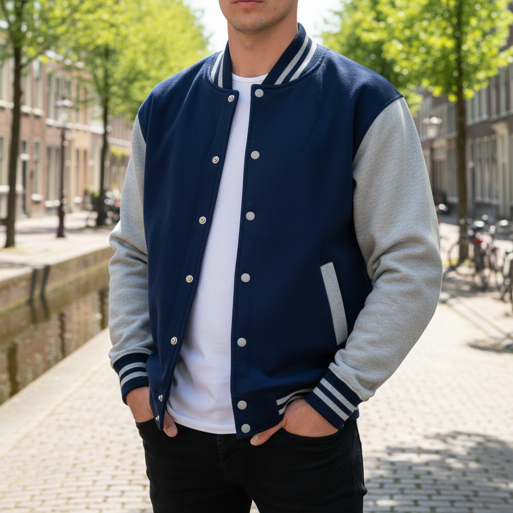 Victor Heren Jasje | Tijdloos Design-Basser-Marineblauw-S-Basser