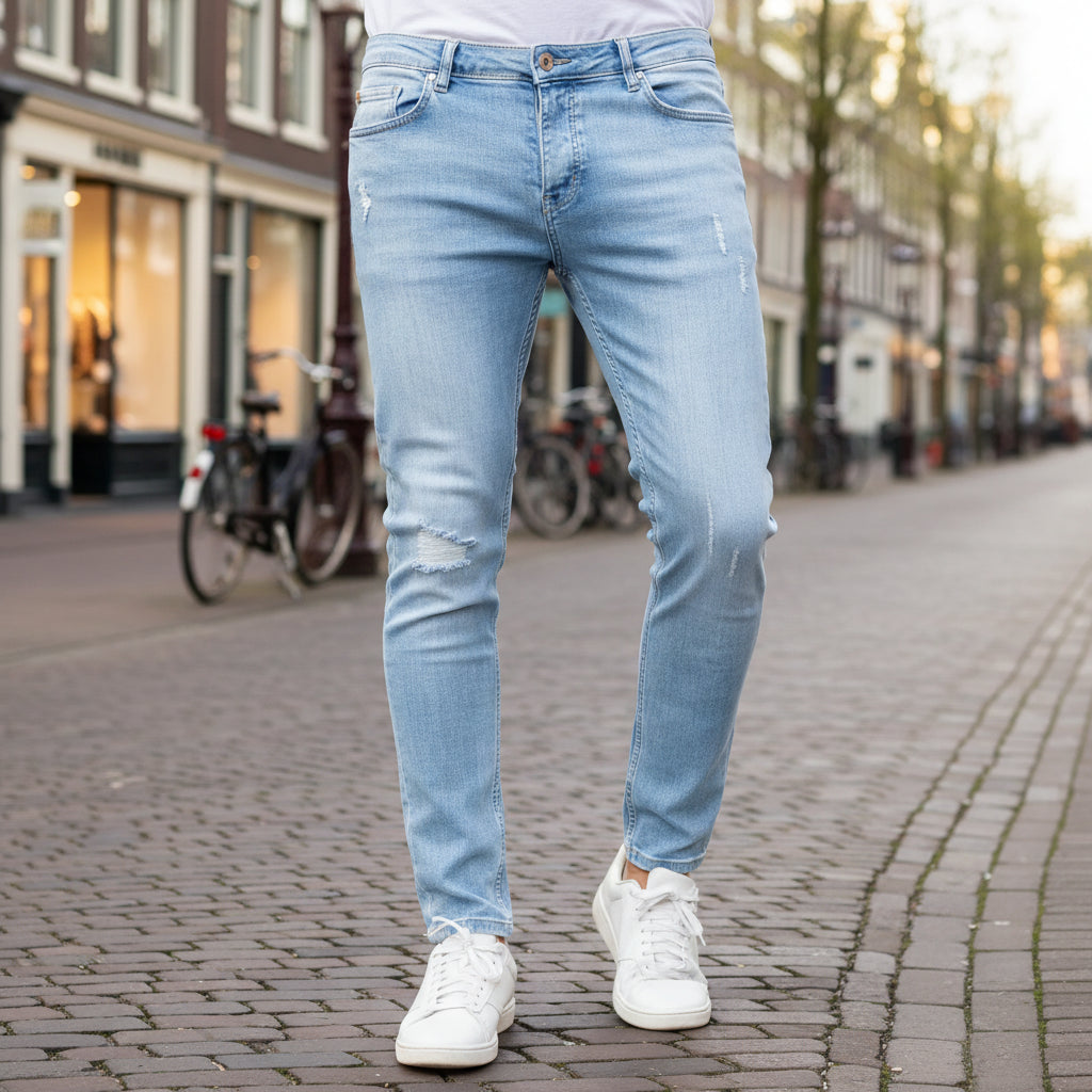 Victor Heren Jeans | Slim Fit-Basser-S-Basser