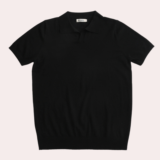 Victor Heren Poloshirt | V-hals-Basser-Zwart-M-Basser