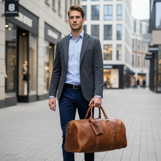 Victor Heren Reistas | Ruim Ontwerp-Bagage en Reisaccessoires-Basser-Bruin-Basser