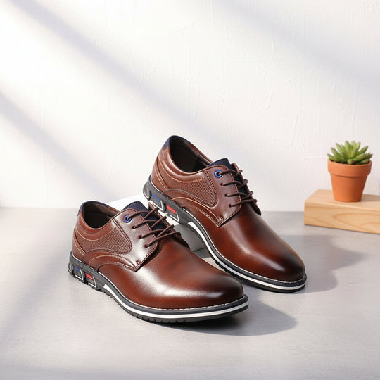 Victor Heren Schoenen | Orthopedisch Comfort-Basser-Bruin-40-Basser