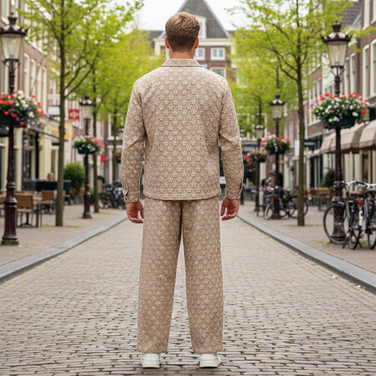 Victor Heren Set | Stijlvol Overhemd en Broek-Basser-Basser