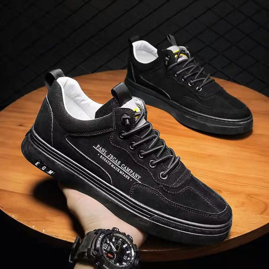 Victor Heren Sneakers | Stijlvol Comfort-Basser-Zwart-39-Basser