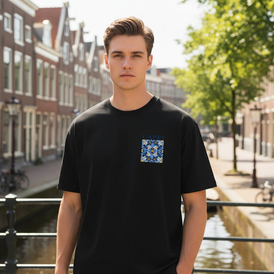 Victor Heren T-Shirt | Capri Print-Basser-Basser
