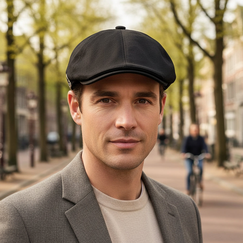 Victor Herenpet | Klassiek Design-Basser-Zwart-Basser