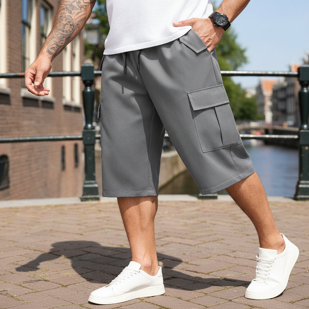 Vince Heren Capribroek | Losse Pasvorm-Basser-Basser