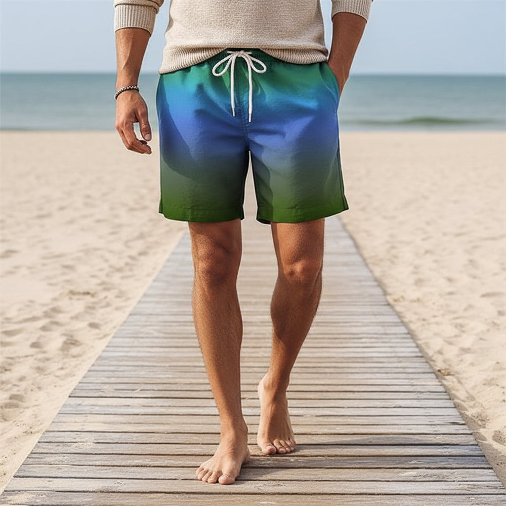 Vince Heren Korte Broek | Lichtgewicht Ademend-Basser-Blauw-S-Basser