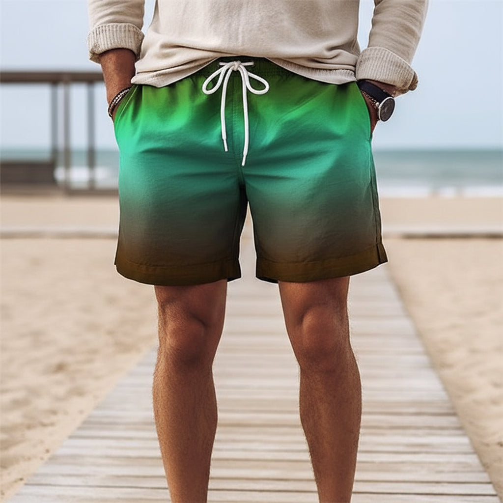 Vince Heren Korte Broek | Lichtgewicht Ademend-Basser-Groen-S-Basser