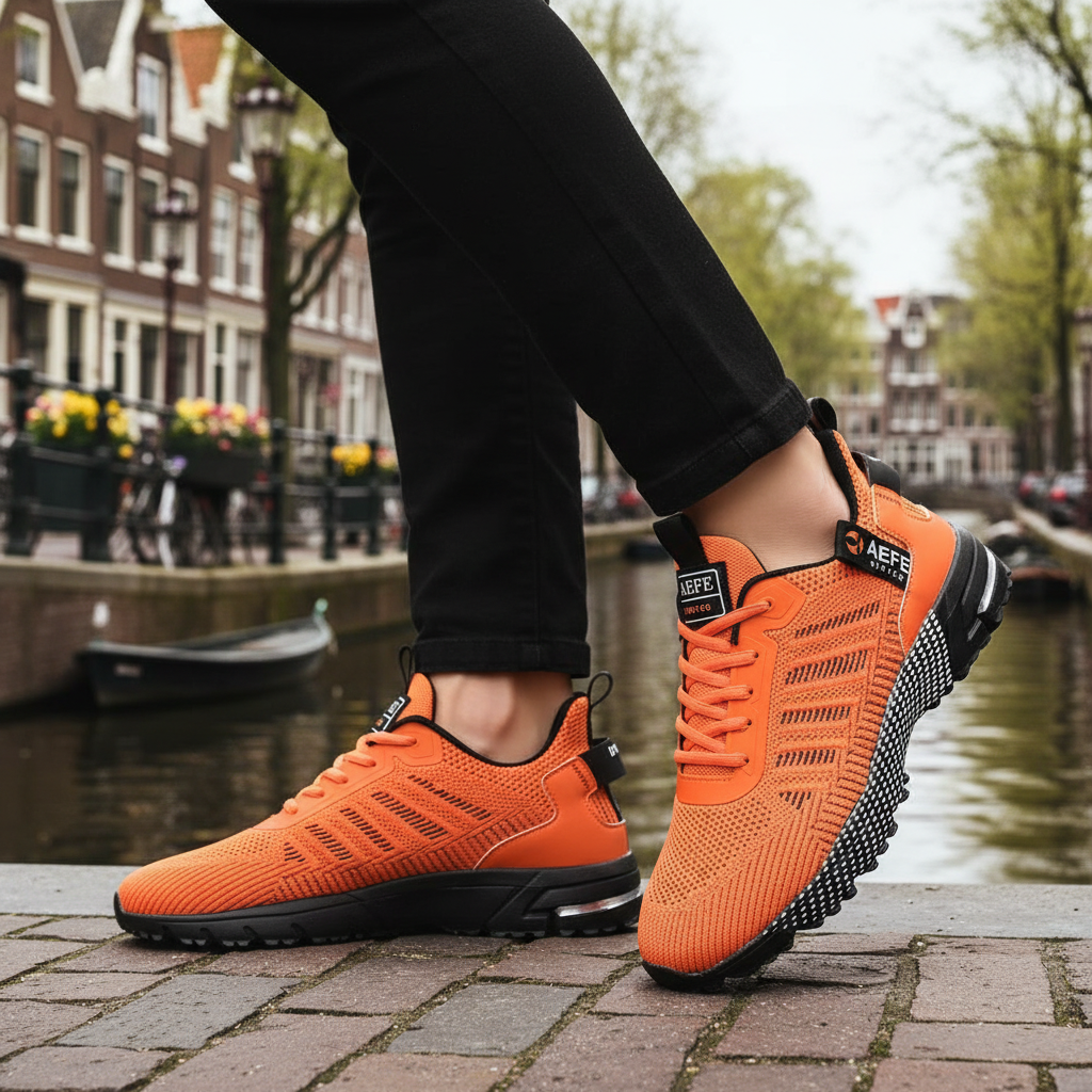 Vince Heren Sneakers | Lichtgewicht Comfort-Basser-Oranje-39-Basser