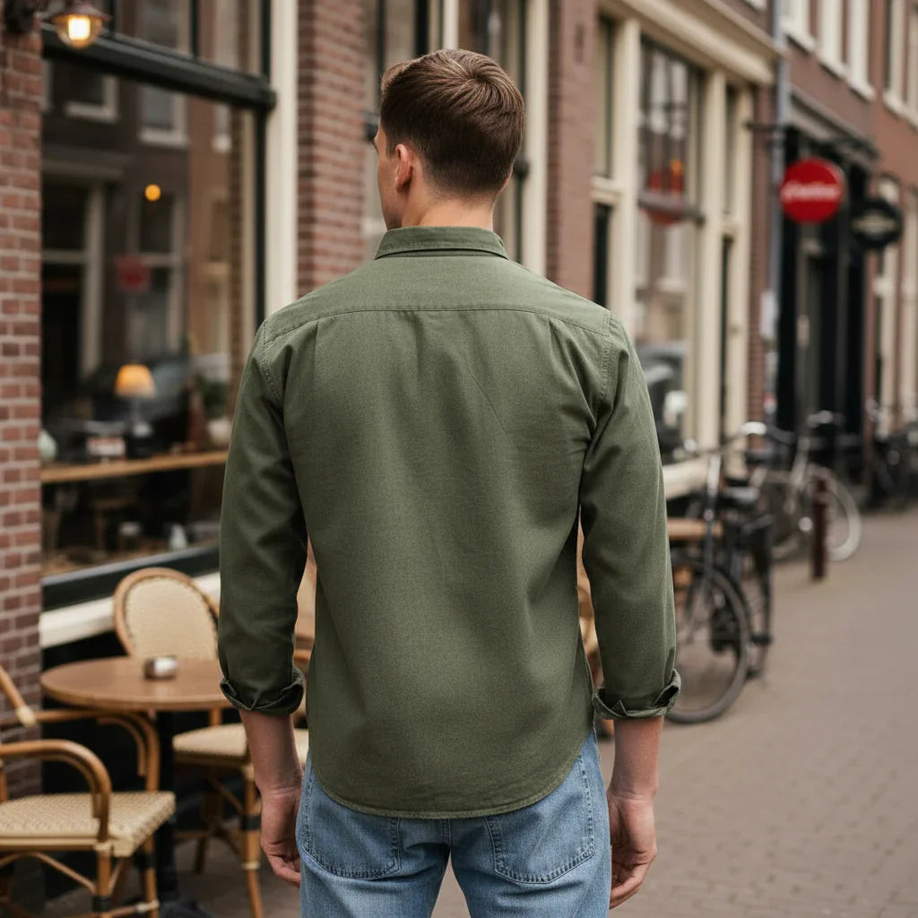 Vincent – Heren Overhemd | Tijdloze Klassieke Snit voor Comfort en Stijl-Basser-Basser